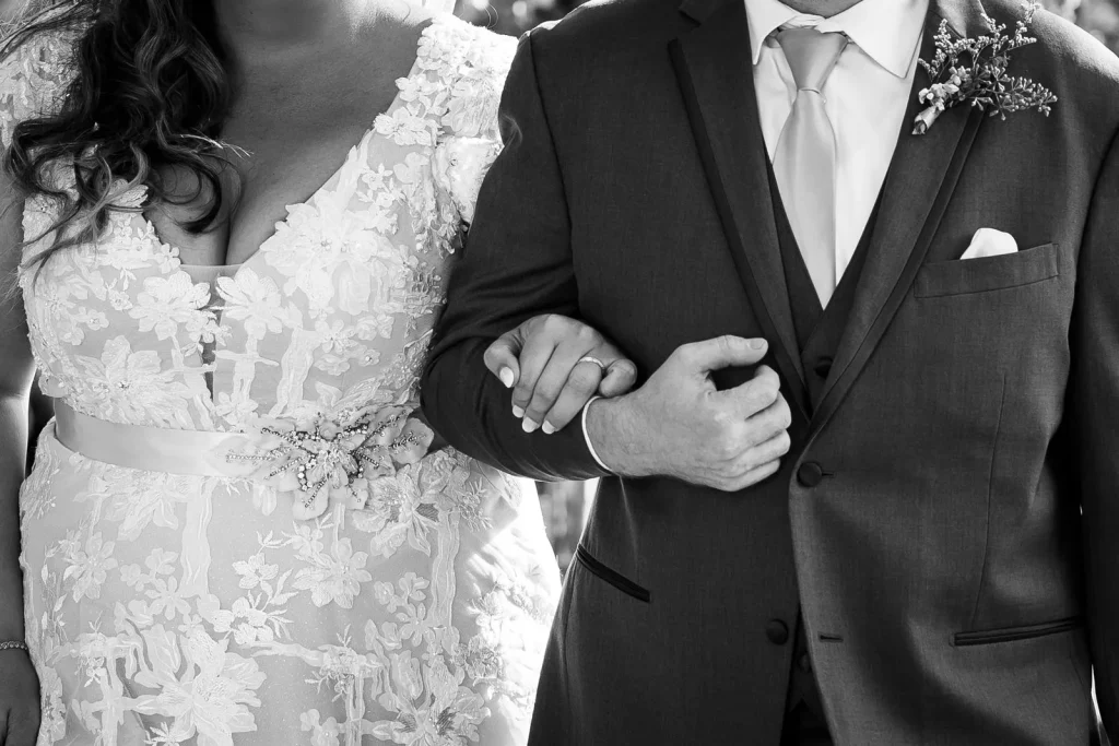Détails des tenues de mariage